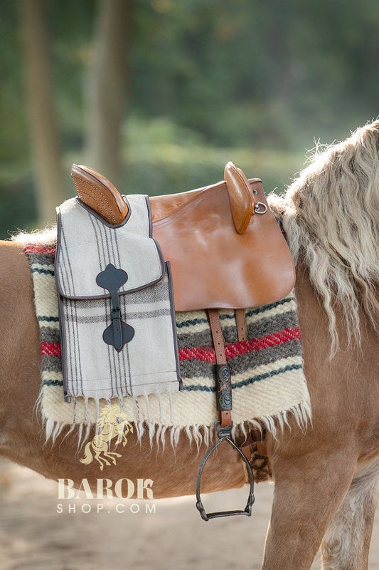 Vaquera Wool Saddle Bag