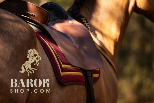 Saddlepad "Alta Escuela" Gold